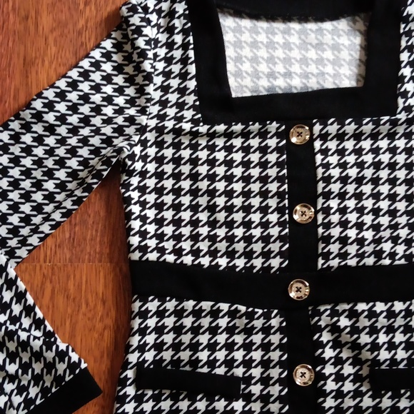 SHEIN Dresses & Skirts - Houdstooth mini dress